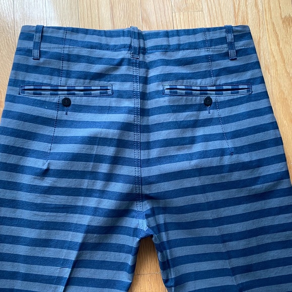 ANDREA POMPILIO CASUAL STRIPED PANTS M/ITALY 48/32 - Picture 5 of 7